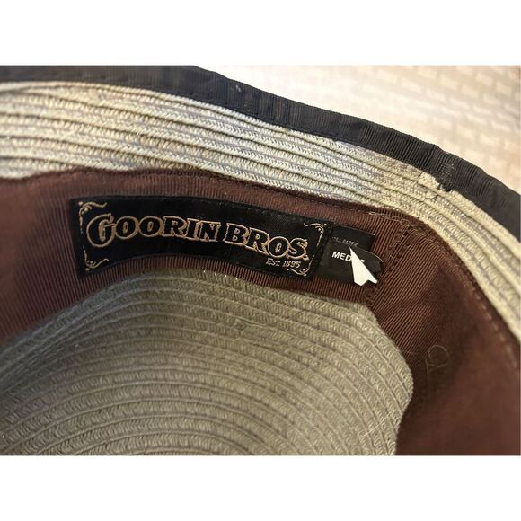 Goorin Bros gray paper hat medium - Picture 5 of 7
